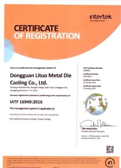 Precision Aluminum Die Casting Safety Surveillance Fittings
