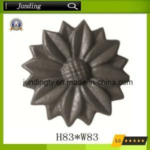 Cast Iron/Steel Rosettes Ornamental Wrought Iron Flower for Decoration