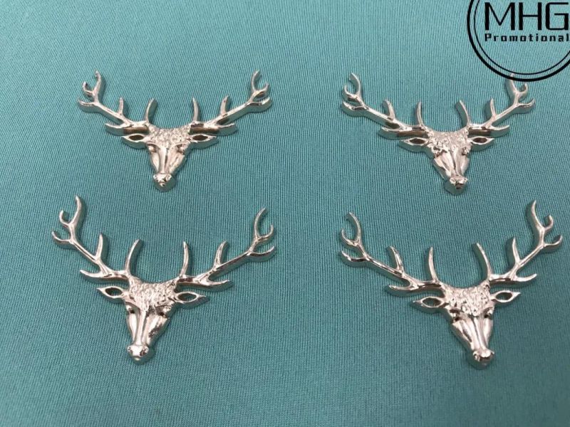 Customized Zinc Alloy Metal Molded Parts Dalmore Stag Head