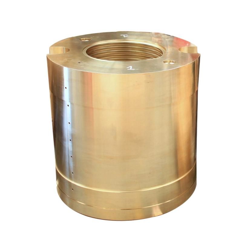 China OEM Diameter Precision CNC Machining Centrifugal Casting Brass Copper Axle Sleeve, Shaft Sleeve Bushing with Normalizing and Tempering