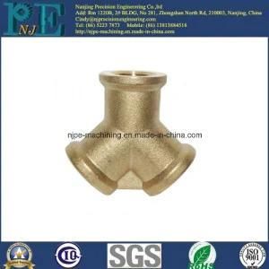 High Precision Custom Brass Casting Pipe Fitting