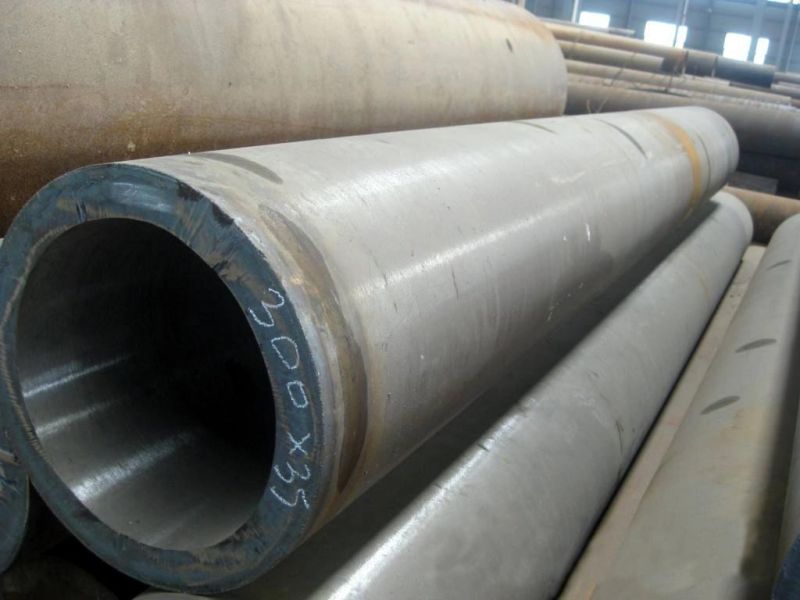 China OEM Diameter Commercial Centrifugal Hollow Roll, Chilled Forged Steel Rolls for Casting Rolling Machine with CNC Machining