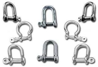 4mm-32mm JIS Standard Commercial Type Stainless Steel D Shackle