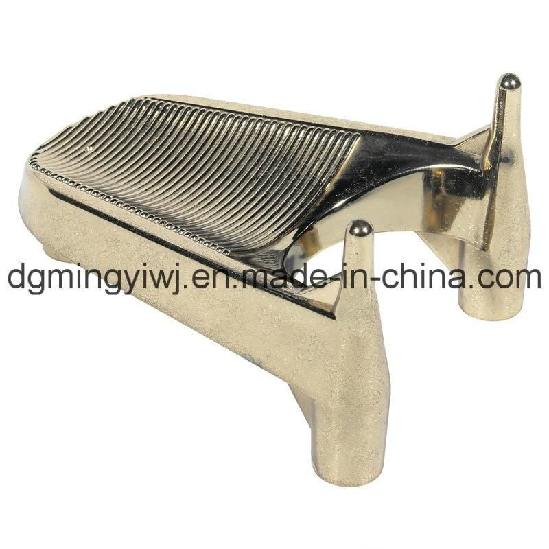 High Precision Silver Surface Zinc Alloy Die Casting Pedestal