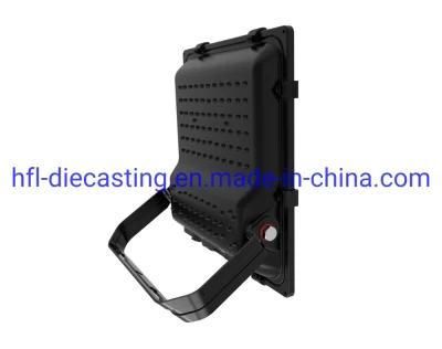 Aluminum Die Casting Outdoor Solar LED Flood Light Parts
