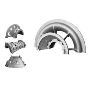 Customized ADC5 ADC12 Aluminum Casting Part Forged Wheels Metal Froged Roll Casting Resin ...